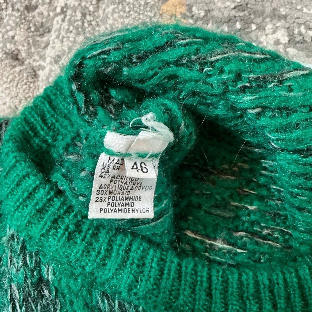 VINTAGE BENETTON MOHAIR BLEND SWEATER! GVC! SZ M/L - Picture 3 of 9
